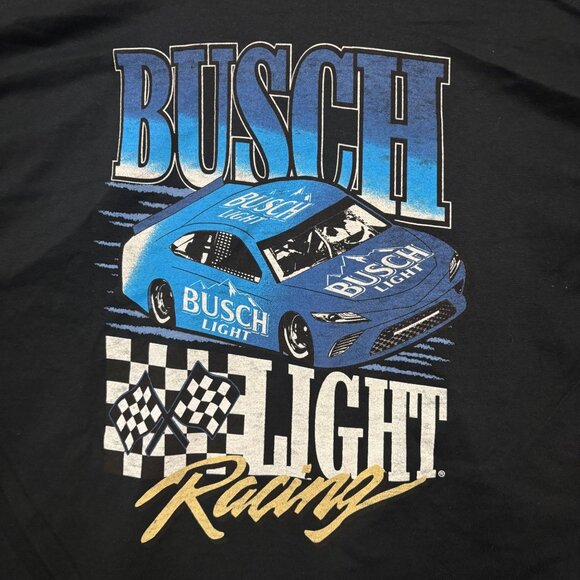 Busch Light Racing T-Shirt Size Extra Large - Picture 2 of 4
